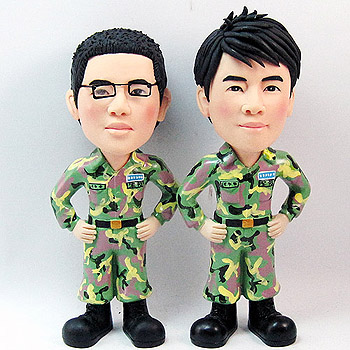 公仔娃娃-陸軍草綠服公仔